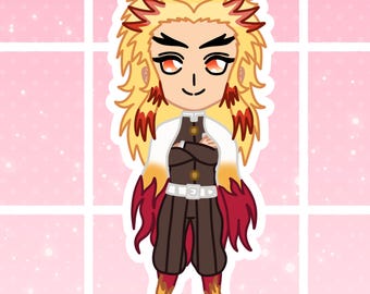 Rengoku Kyojuro Demon Slayer Sticker