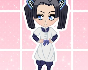 Aoi Demon Slayer Sticker