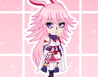 Yae Sakura Honkai Impact Sticker