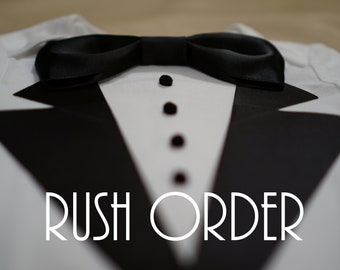 Priority Service: Upgrade to Rush Order for Lil Tuxes Boys Tuxedo