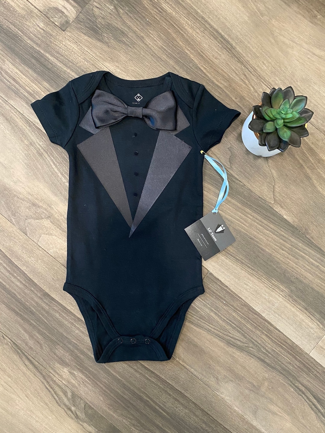 Baby Boy Tuxedo Outfit Perfect for Weddings, Holidays, Birthdays