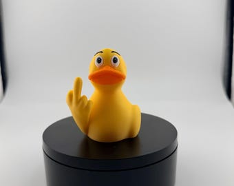 Elli Malevolti Duck Sculpture | Signed Italian Pewter & Resin