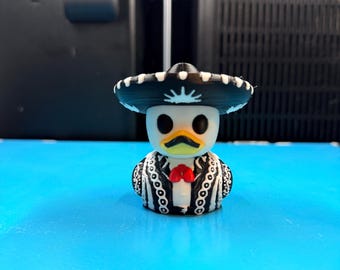 3D Printed Mariachi Duck Sculpture