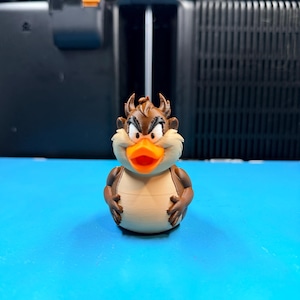 3D Printed Tasmanian Devil Duck Sculpture