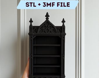 Mini Gothic Cathedral Display STL | Tabletop Cathedral Sculpture | Witchy Altar Decor | Medieval Miniature | 3D Print Digital Download
