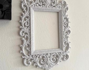 Victorian Gothic Rectangular Frame STL | 3D Printable Mirror Frame | Witchy Photo Frame | Dark Academia Wall Decor | Digital Download File