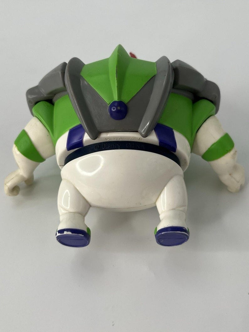Figura de juguete de refuerzo de Comando Estelar de Buzz Lightyear de Toy Story 2 de Disney Pixar de 1999 imagen 8