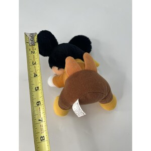Antike Walt Disney Mickeys Weihnachten Carol MICKEY MOUSE 17,8 cm Plüsch Bild 6