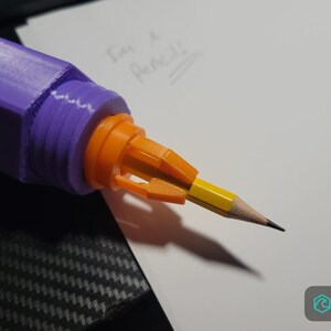 巨大ペンケース、特大サイズのユニークなペンホルダー、鉛筆10本収納可能、関節炎補助具、教師へのギフト 画像 4