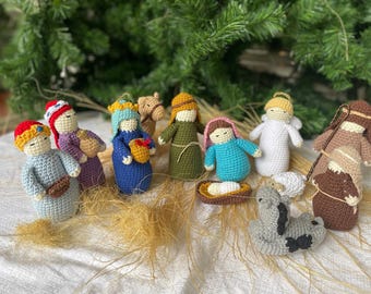 Nativity Scene Amigurumi Set