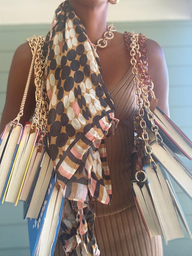 Fashion Bookmark: Chain Bookmark - Etsy