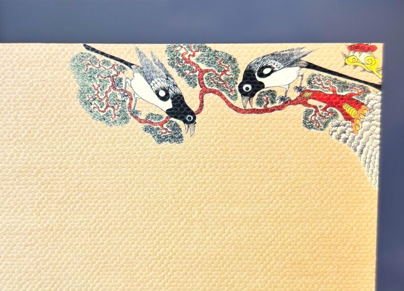 Korean Hojakdo Tiger and Magpie Notebook, Korean Traditional Folk Art ...