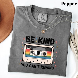 Comfort Colors® Niedliches Be Kind Shirt, Lehrer Freundlichkeit Shirt, Wählen Sie Freundlichkeit Shirt, Back to School Shirt, Grundschullehrer Shirt