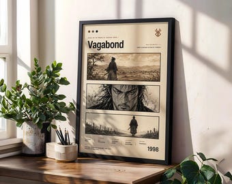 Plakat Vagabond: Vintage Anime Manga Art Print
