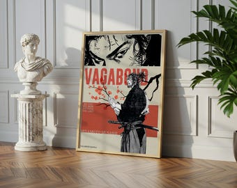 Vagabond Poster: Vintage Anime Manga Art Digital Print