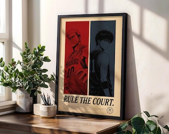 Plakat anime Slam Dunk: Manga na ścianę