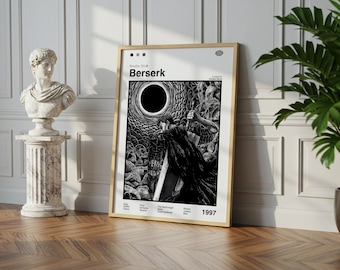 Berserk Poster: Vintage Anime Manga Art Print