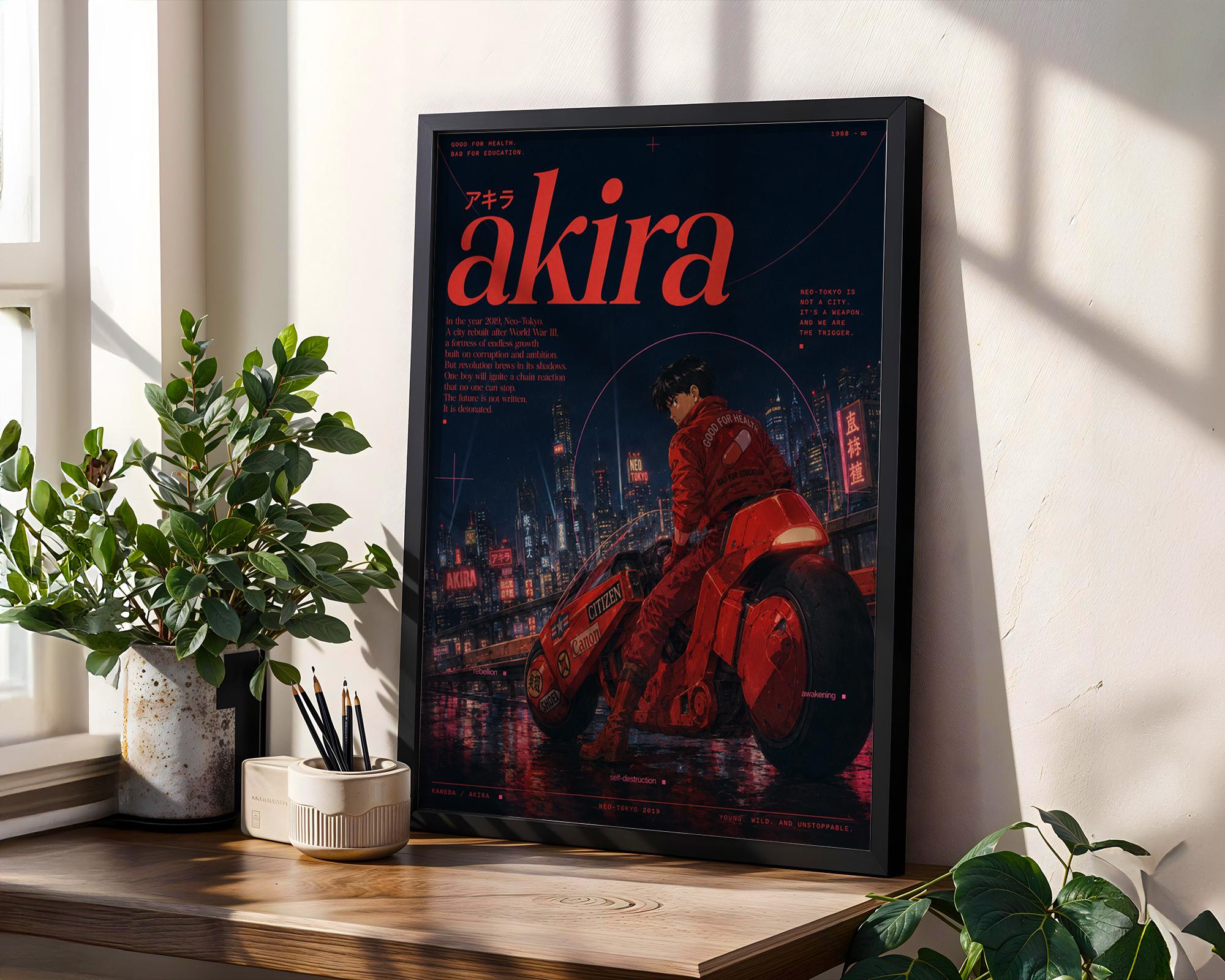 Wall Art Akira - Etsy