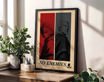 Plakat Vinland Saga: Vintage Anime Manga Art Print
