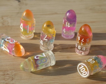 Jelly Bean Bullet Dice