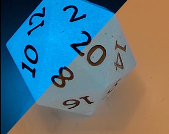 Actinium's Radiation Dice Set (B-GRADE)
