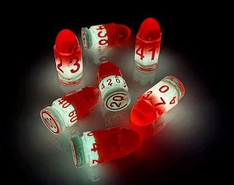 Blood Bender's Bullet Dice Set (B-GRADE)