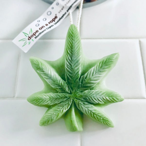 Jabón Dope on a Rope, Regalos para adultos, Jabón en cuerda, Luces del Norte, Regalos de cannabis, Jabón de cáñamo, Regalos de intercambio de regalos
