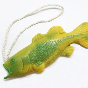 Bass Soap on a Rope, Mothers Day, Birthday, Dad, Gifts for Men,  for Kids, Fishing Gifts, Funny Soap, Stocking stuffers, Handmade Soap