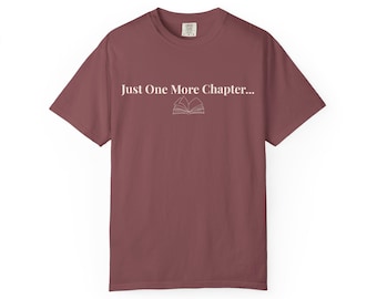 Camiseta Literary Comfort Colors: Camiseta acogedora para amantes de los libros.