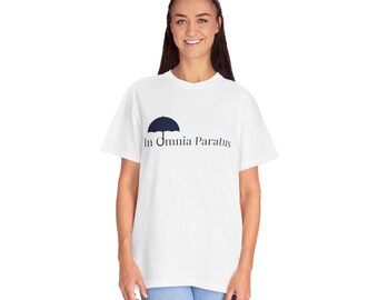 Camiseta de Gilmore Girls, diseño 'In Omnia Paratus', Life and Death Brigade