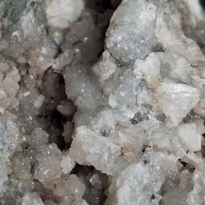 Unique mineral formation - prehnite calcite and copper inclusions, crystal formations ! Keweenaw Peninsula Specimen