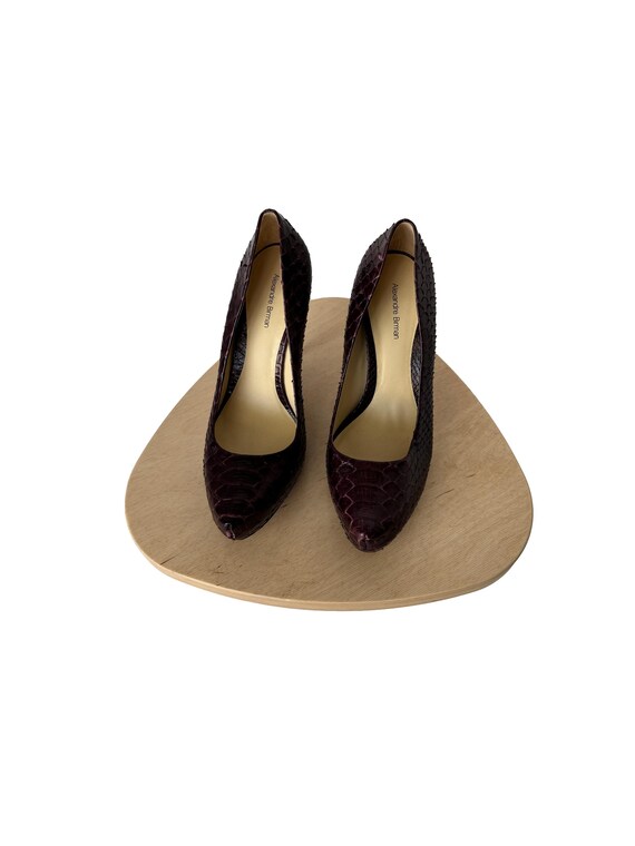 Alexandre Birman Python Print Heels - image 3