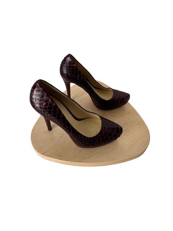 Alexandre Birman Python Print Heels - image 2