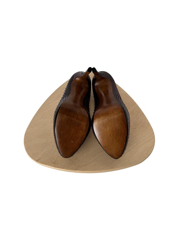 Alexandre Birman Python Print Heels - image 6