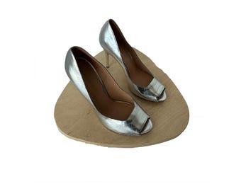 Tacones plateados Vero Couio de Sigerson Morrison