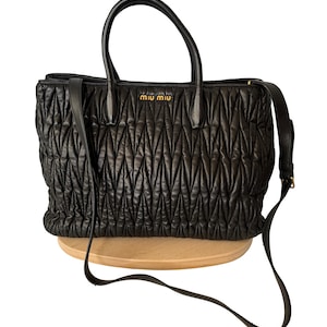 Vintage Miu Miu Leather Bag - Etsy