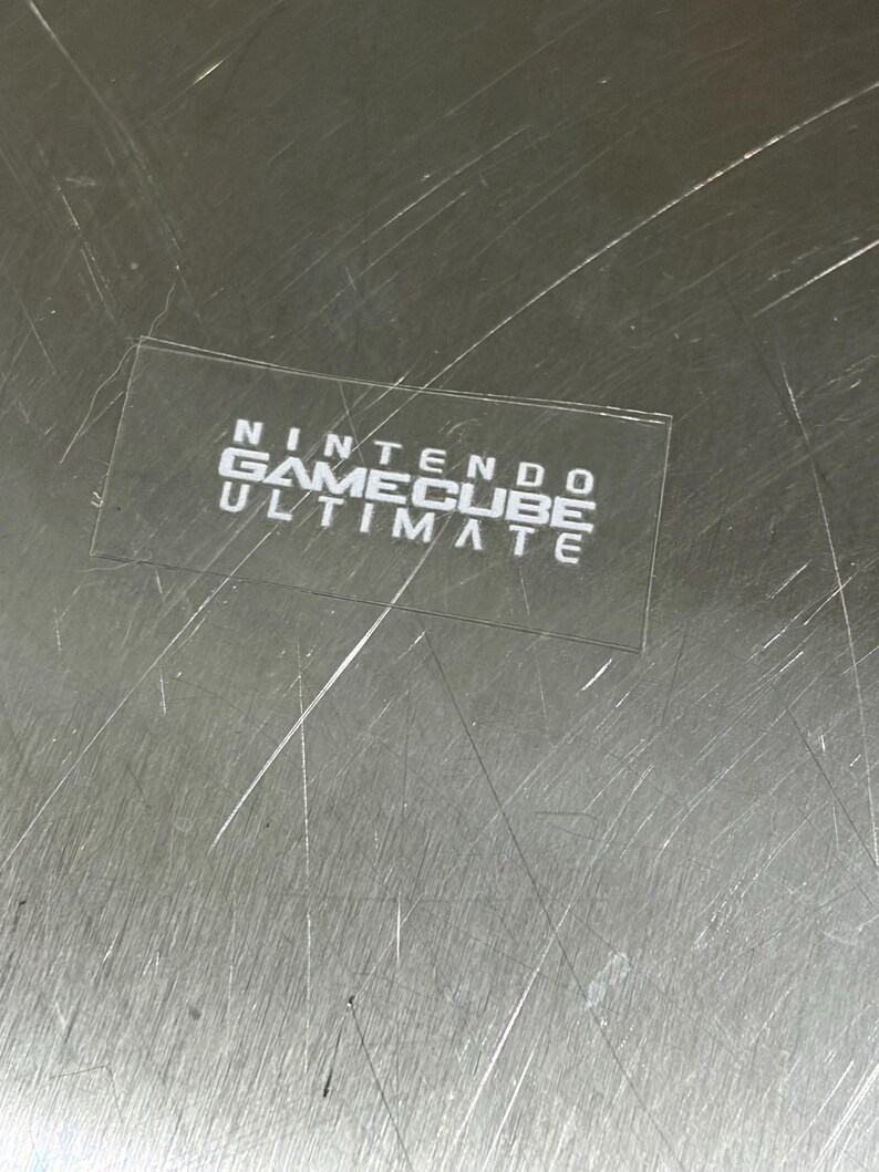 UV DTF Transfer Label - Gamecube Ultimate - Etsy