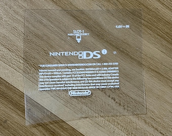 Etykieta transferowa UV DTF - Nintendo DSi