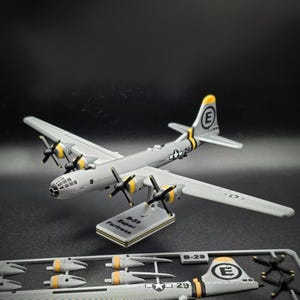 B-29 Superfortress Airplane Kit Card – Build Your Own 3D Model | DIY WWII Aircraft Gift, Aviation Collectible & Pilot Enthusiast Present