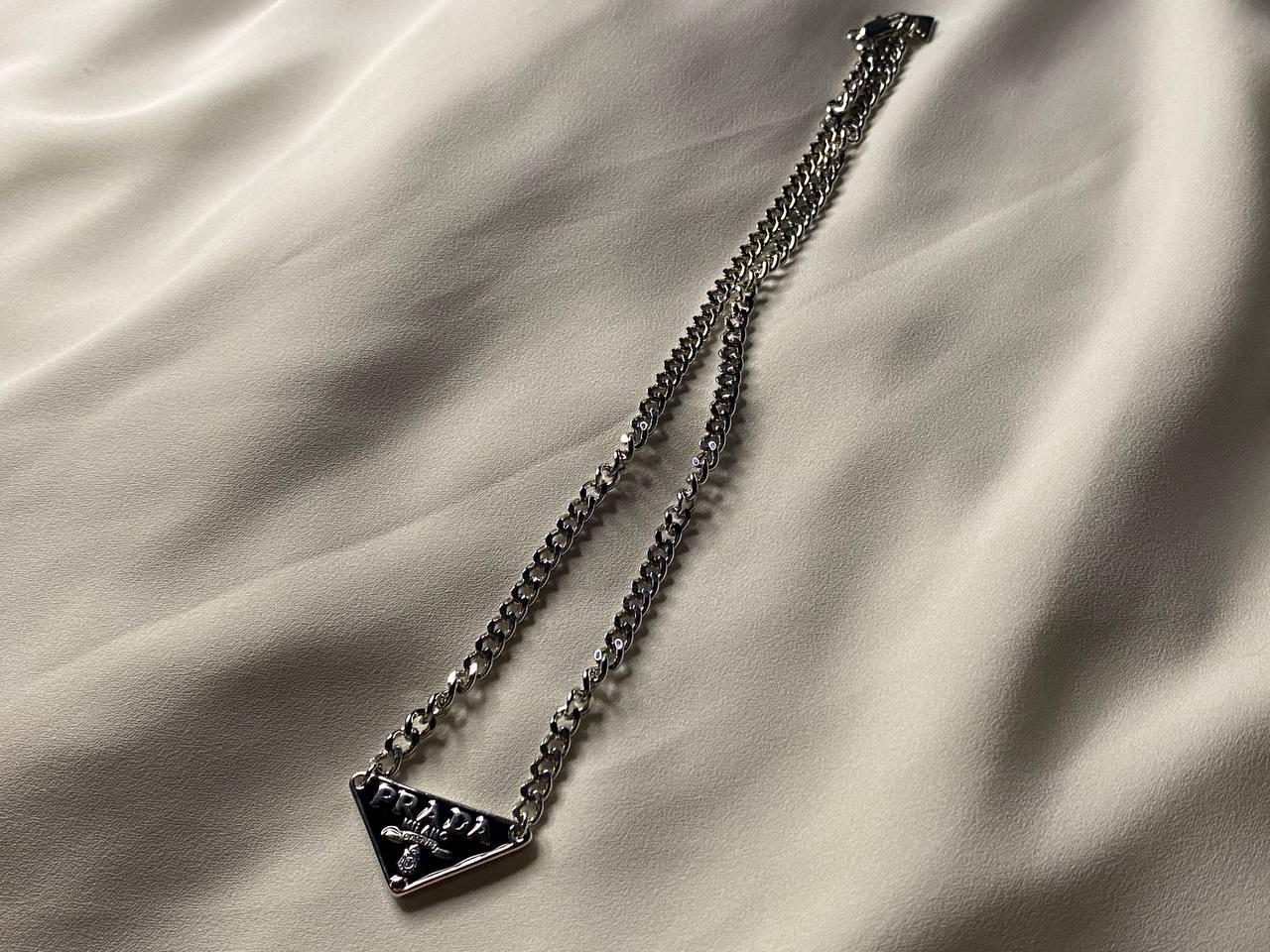 Prada necklace triangle - Etsy 日本