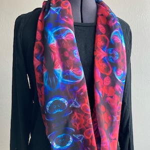 Jellyfish Infinity Scarf