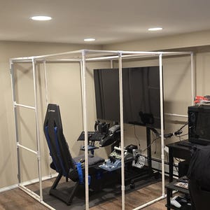 Custom Made Flight Simulator Enclosure