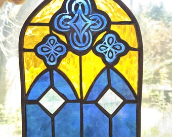 Cathedral blue and gold