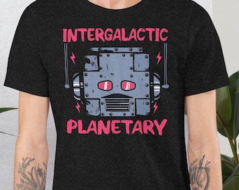 Camiseta unisex intergaláctica planetaria