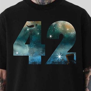 42, Hitchhikers guide, Unisex t-shirt