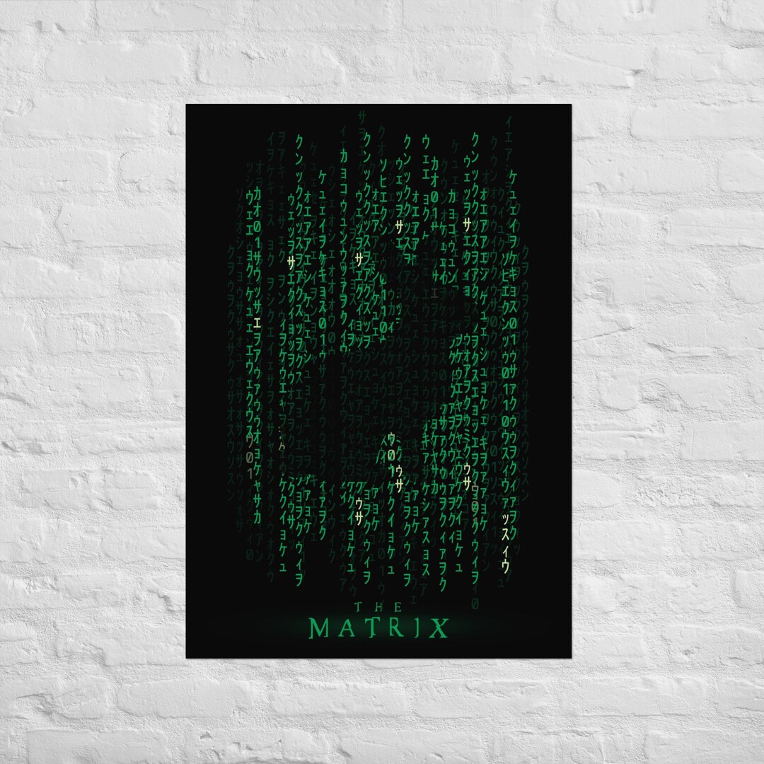 The Matrix, Movie Poster - Etsy