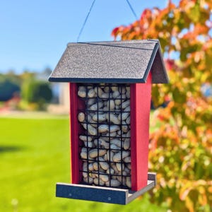 Whole Peanut Mesh Bird Feeder