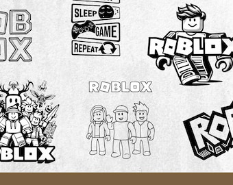 Ro.Blox SVG Bundle: Gaming Designs für Cricut, Silhouette (digitaler Download)