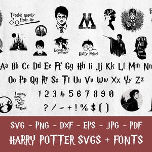 Trollkarl SVG-paket | Magiskola Clipart (digital nedladdning)