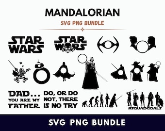 Starw .a .r Mandal .oRIAN SVG Png バンドル、SF ヘルメット SVG、賞金稼ぎクリップアート、未来の兵士カットファイル、Cricut SVG バンドル